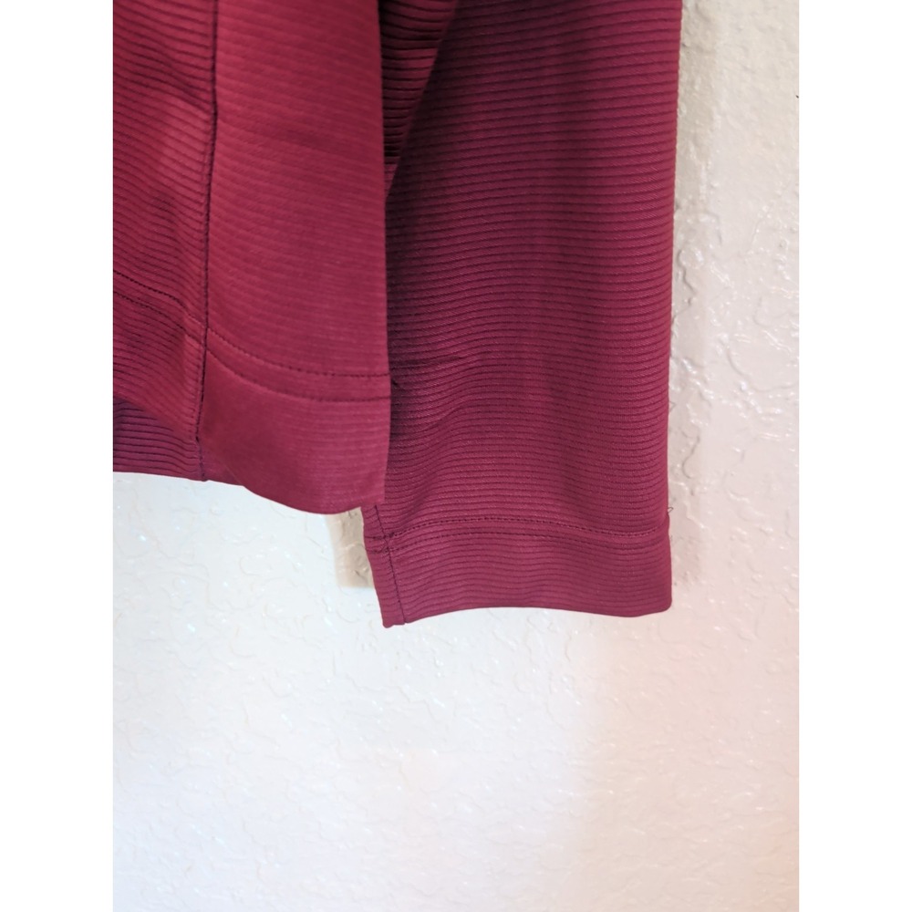 Greg Norman Mens Maroon Freedom Performance 1/4 Zip Golf Pullover Sweater L NEW - Picture 6 of 8